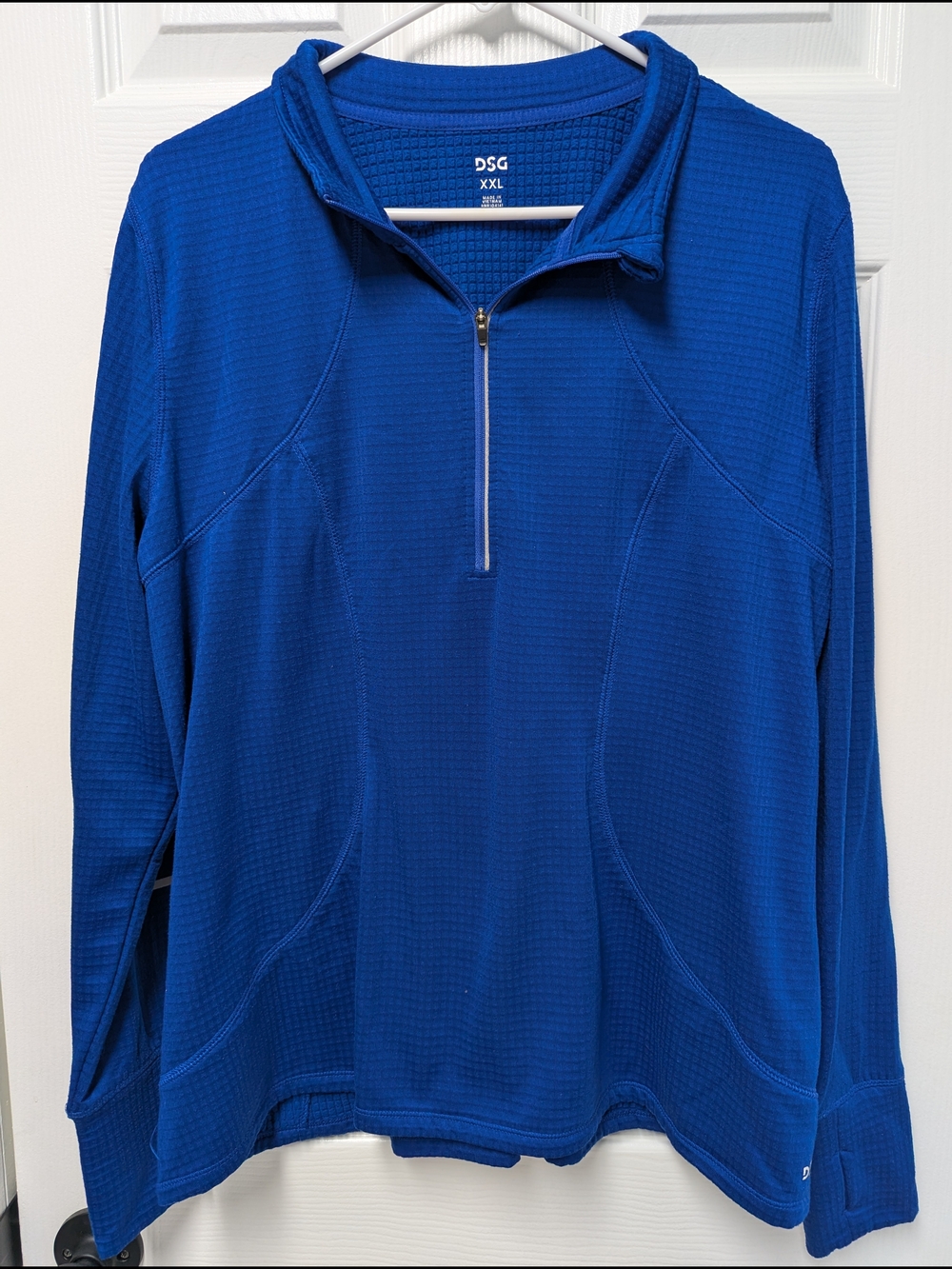 DSG 1/4 Zip Pullover - Royal Blue